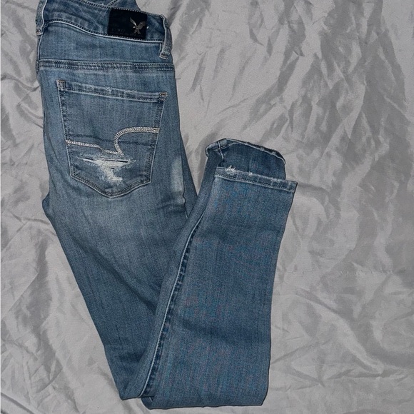 Low ride American Eagle jeggings - Picture 3 of 3